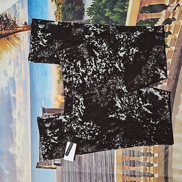 Open Edit Pleated Stretch Bootcut Pants Size Small NWT - Picture 7 of 7